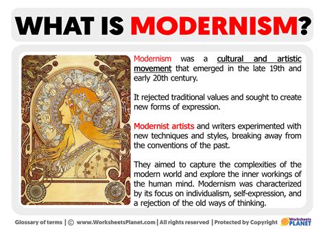 What are the ideals of modernity?