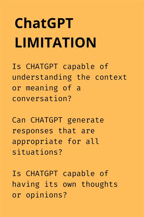 What are the limitations of ChatGPT?
