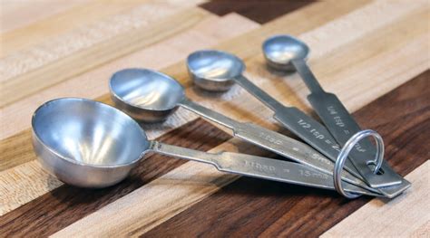 What are the limitations of measuring spoons?