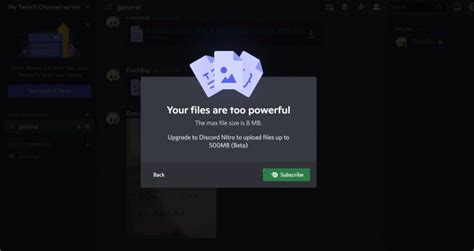 What are the limits on free Discord?