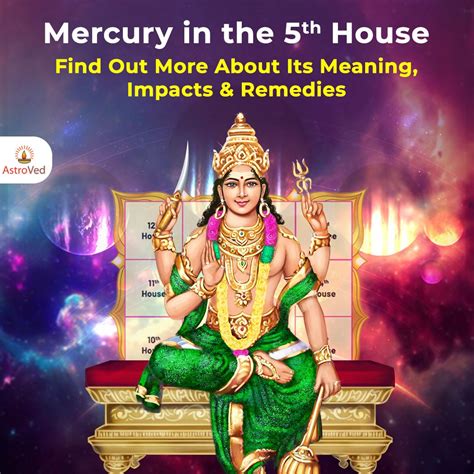 What are the negative effects of Mercury in the 5th house?