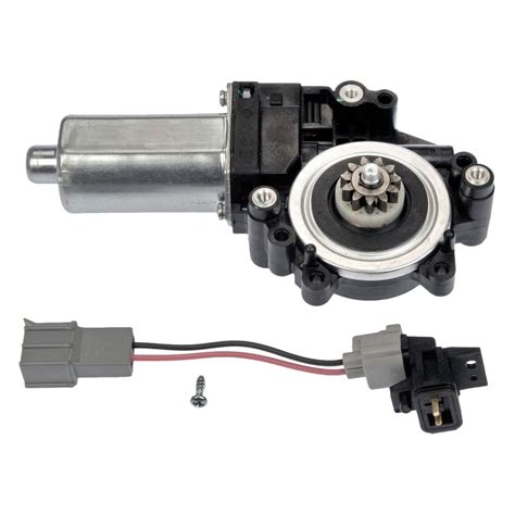 What are the parts of a power window motor?