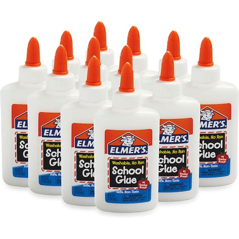 What are the properties of glue for kids?