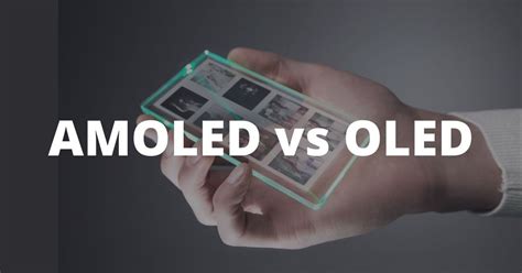 What are the pros and cons of OLED and AMOLED?
