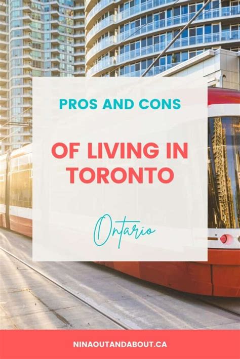 What are the pros and cons of Toronto?