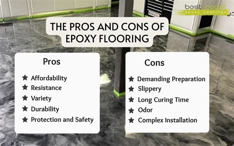 What are the pros and cons of epoxy finish?