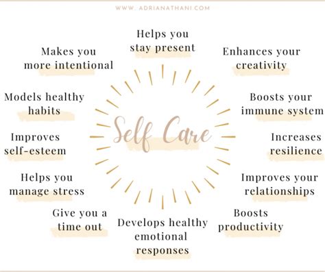 What are the psychological effects of self-care?