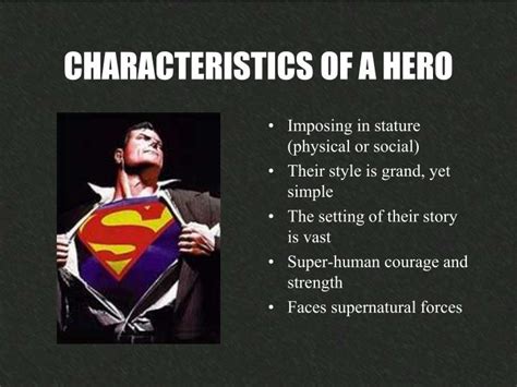 What are the qualities of a true hero?