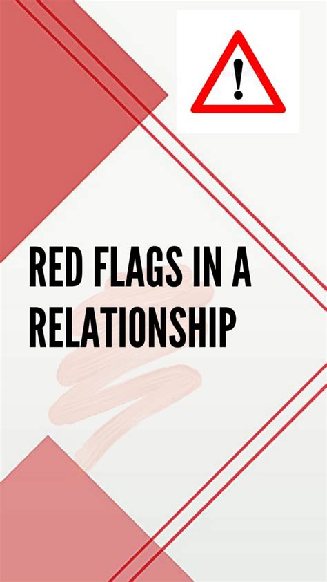 What are the red flags before marriage?