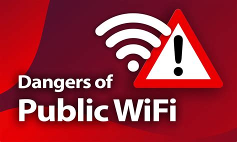 What are the risks of connecting your laptop to public WiFi?
