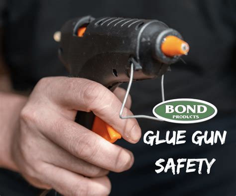 What are the risks of glue gun?
