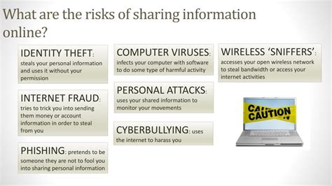 What are the risks of sharing information?