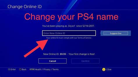 What are the rules for PS4 online ID?