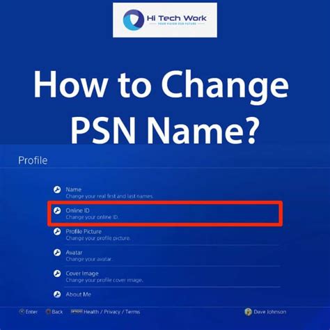 What are the rules for PSN names?