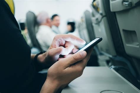 What are the rules for phones on planes?