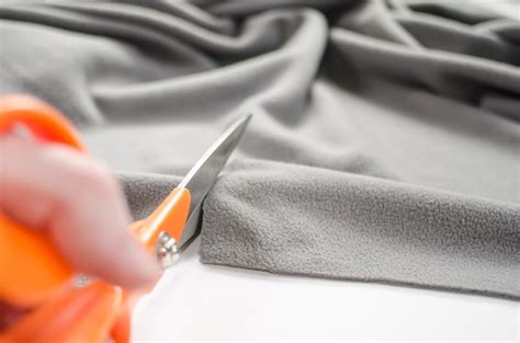 What are the rules in cutting fabric?