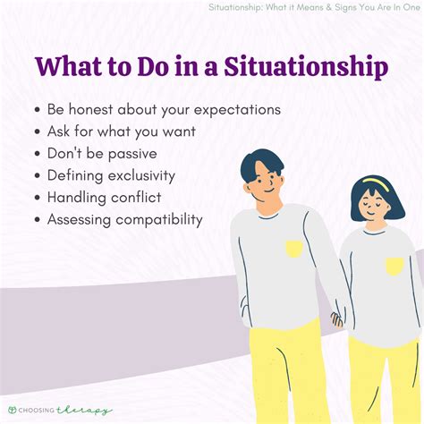 What are the rules of a situationship?