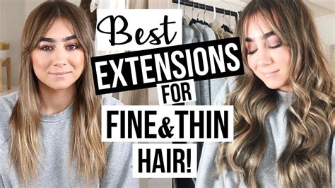 What are the safest hair extensions for thin hair?