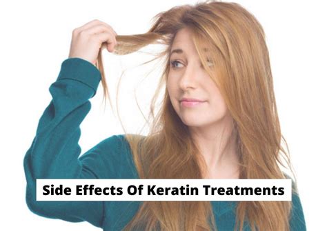 What are the side effects of formaldehyde hair treatment?