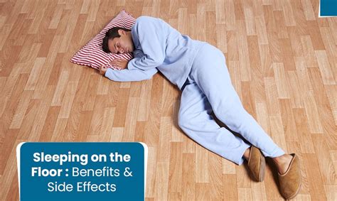 What are the side effects of sleeping on the floor?