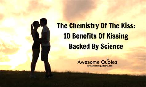 What are the signs of kissing chemistry?