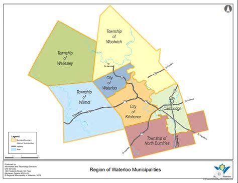 What are the sister cities of Waterloo Ontario?