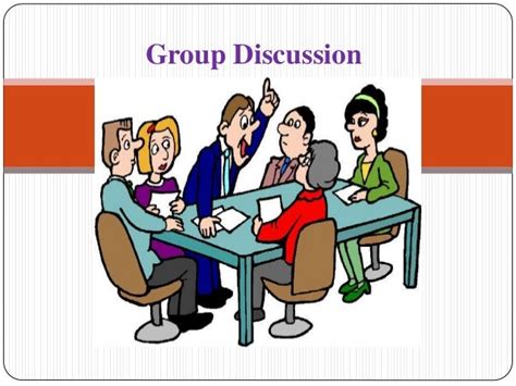 What are the skills of group discussion in presentation?