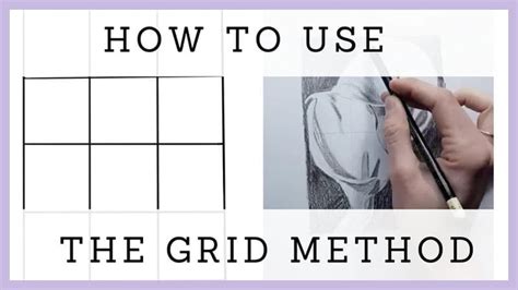 What are the steps of the grid method?