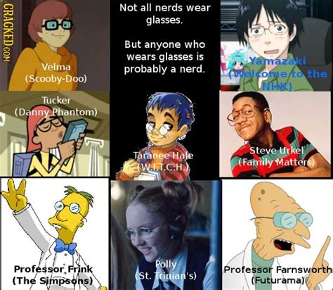 What are the stereotypes about glasses?