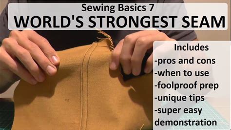 What are the strongest seams?