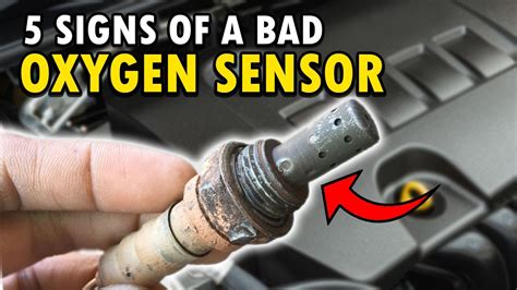 What are the symptoms of a bad oxygen sensor?