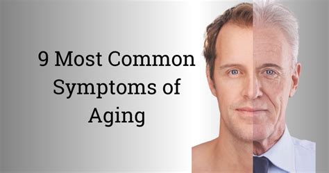 What are the symptoms of aging after 40?