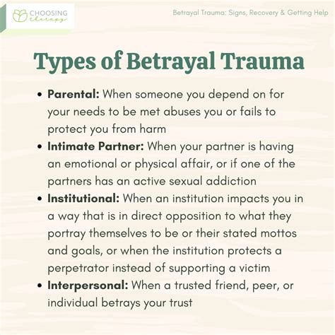 What are the symptoms of betrayal trauma?