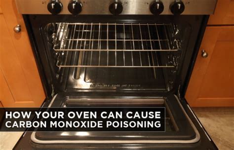 What are the symptoms of gas poisoning from the oven?