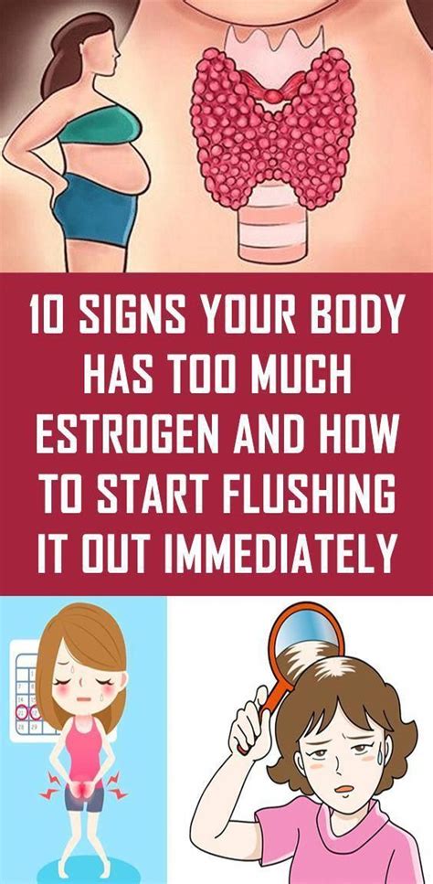 What are the symptoms of too much estrogen?