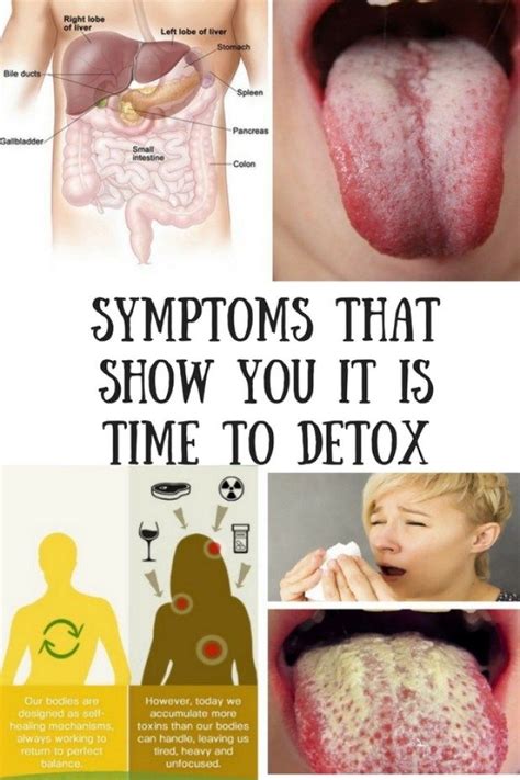 What are the symptoms of toxins in your blood?