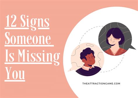 What are the symptoms when you miss someone?