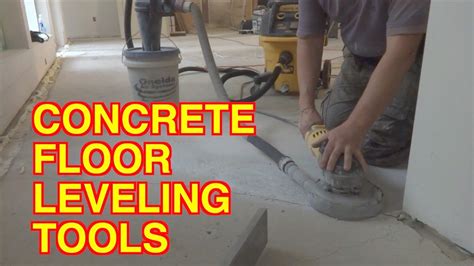 What are the techniques of concrete leveling?
