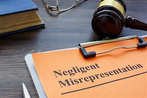 What are the tests for negligent misrepresentation?