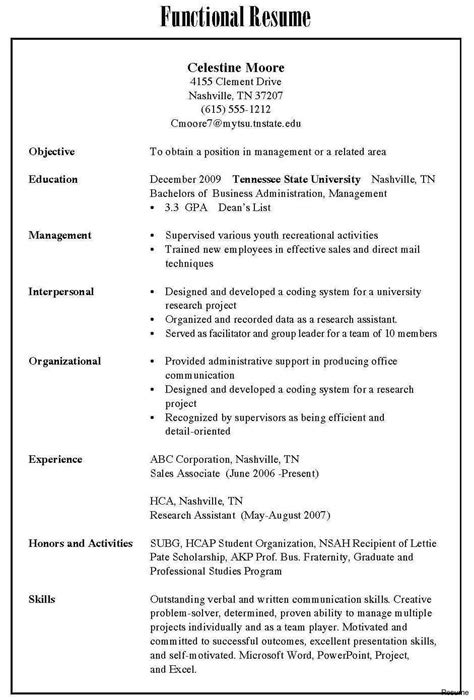 What are the three most common resume formats?