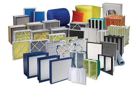What are the three most common types of filters?