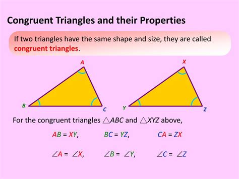 What are the three properties of congruence?