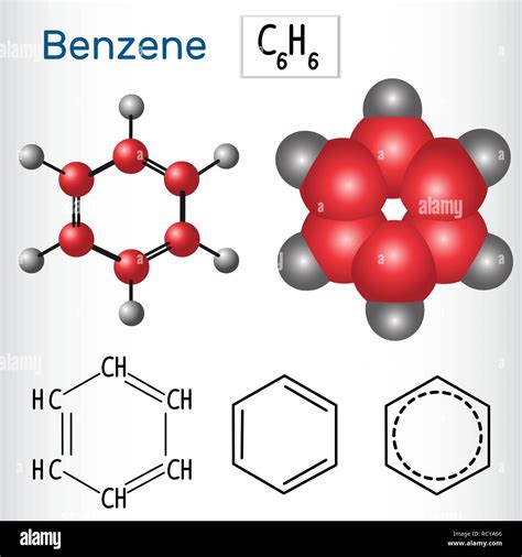 What are the three types of benzene?