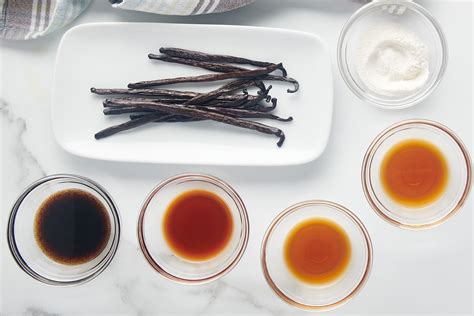 What are the three types of vanilla?