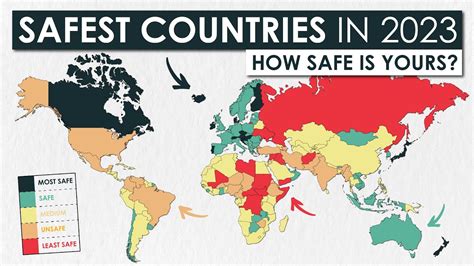 What are the top 3 safest countries?