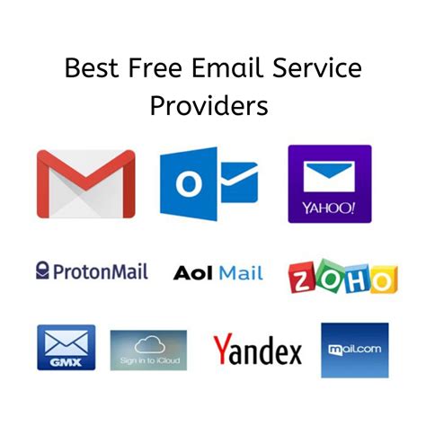 What are the top 5 email providers?