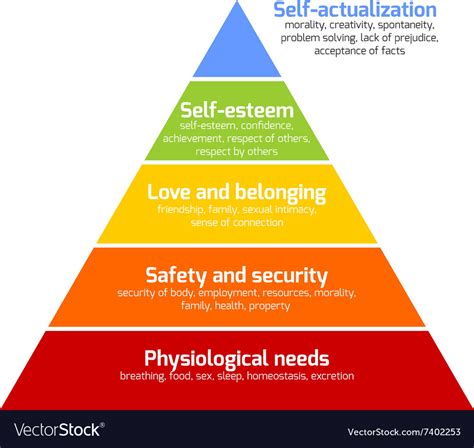 What are the top 5 hierarchy of needs?