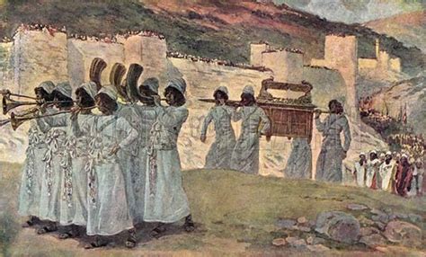 What are the trumpets of Jericho?