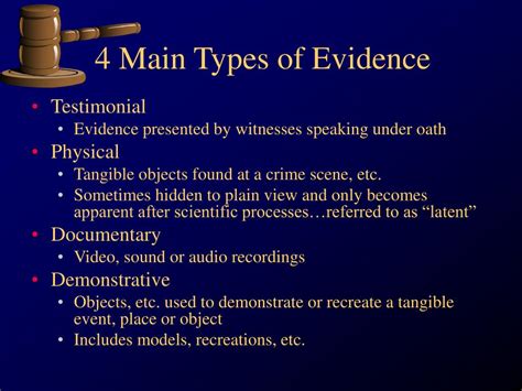 What are the two basic types of testimony?