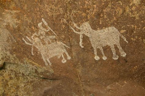 What are the two kinds of art during the Stone Age?